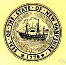 NH - a state in New England