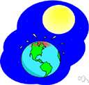 ozone layer - a layer in the stratosphere (at approximately 20 miles) that contains a concentration of ozone sufficient to block most ultraviolet radiation from the sun