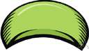bean-shaped - having a shape resembling a bean