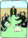 board meeting - a meeting for administrative purposes