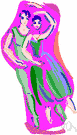 pas de deux - (ballet) a dance for two people (usually a ballerina and a danseur noble)
