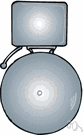 school bell - a bell rung to announce beginning or ending of class