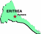 Eritrea - an African country to the north of Ethiopia on the Red Sea