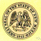New Mexico - a state in southwestern United States on the Mexican border