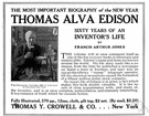 Thomas Alva Edison - United States inventor