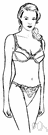underpants - an undergarment that covers the body from the waist no further than to the thighs