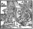 moneyer - a skilled worker who coins or stamps money