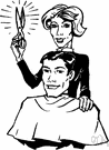 hairdresser - someone who cuts or beautifies hair