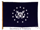 Treasury Secretary - the person who holds the secretaryship of the Treasury Department