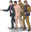 turn in - to surrender someone or something to another