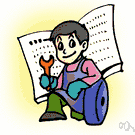 instruction book - a book of directions for using or operating some piece of equipment