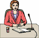 broadcaster - someone who broadcasts on radio or television