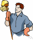 cleaner - a preparation used in cleaning something