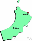 muscat - a port on the Gulf of Oman and capital of the sultanate of Oman