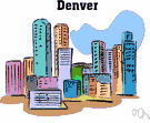 Mile-High City - the state capital and largest city of Colorado