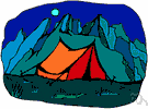mountain tent - a lightweight tent with a floor