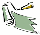undercoat - the first or preliminary coat of paint or size applied to a surface