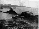 bird's eye view - a situation or topic as if viewed from an altitude or distance