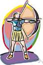 bracer - a protective covering for the wrist or arm that is used in archery and fencing and other sports