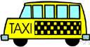 cab - a car driven by a person whose job is to take passengers where they want to go in exchange for money