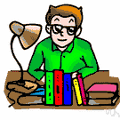 student lamp - a reading lamp with a flexible neck