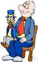 ventriloquist's dummy