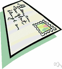 destination - written directions for finding some location
