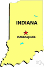 Hoosier State - a state in midwestern United States