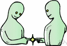 skin senses - the faculty by which external objects or forces are perceived through contact with the body (especially the hands)
