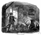 gas chamber - instrument of execution consisting of a sealed chamber into which poison gas is introduced