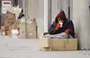 mendicity - the state of being a beggar or mendicant