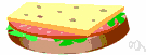open-face sandwich - sandwich without a covering slice of bread