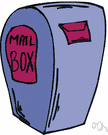 mailbox - public box for deposit of mail