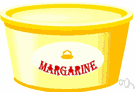 oleomargarine - a spread made chiefly from vegetable oils and used as a substitute for butter