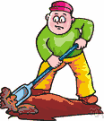 shoveler - a worker who shovels