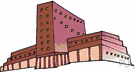 home office - (usually plural) the office that serves as the administrative center of an enterprise