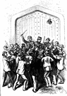 crowd control - activity of controlling a crowd