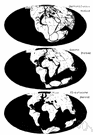 Pangea - (plate tectonics) a hypothetical continent including all the landmass of the earth prior to the Triassic period when it split into Laurasia and Gondwanaland