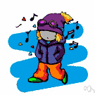 ski cap - a close-fitting woolen cap