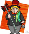 chimneysweep - someone who cleans soot from chimneys