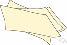 wax paper - paper that has been waterproofed by treatment with wax or paraffin