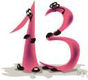 thirteen