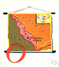 Red Sea - a long arm of the Indian Ocean between northeast Africa and Arabia