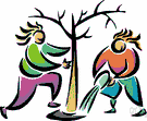 Arbor Day - a day designated for planting trees