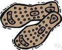 insole - the inner sole of a shoe or boot where the foot rests