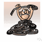 motion-picture film - photographic film several hundred feet long and wound on a spool