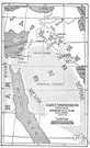 Arabian Gulf - a shallow arm of the Arabian Sea between Iran and the Arabian peninsula