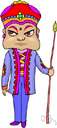puppet leader - a leader or ruler who is chosen by a despot to head a government