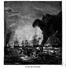 battle of Navarino - a decisive naval battle in the War of Greek Independence (1827)