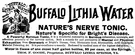 lithia water - mineral water containing lithium salts